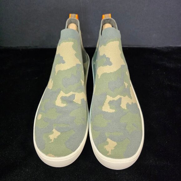 NIB  Women's L.L. Bean Eco Bay Knit Chelsea Boots Camo 9 or 9.5 - Picture 1 of 13